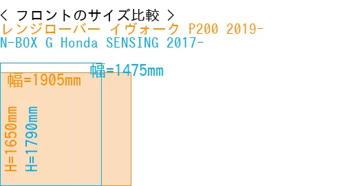 #レンジローバー イヴォーク P200 2019- + N-BOX G Honda SENSING 2017-